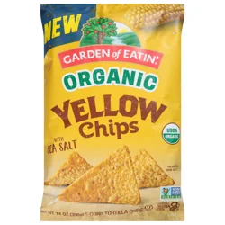 Garden of Eatin' Organic Yellow Corn Tortilla Chips 14 oz