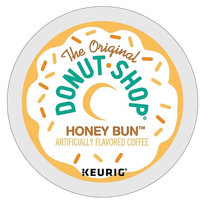 slide 1 of 8, The Original Donut Shop Honey Bun Coffee Keurig K-Cup Pods, 18 ct