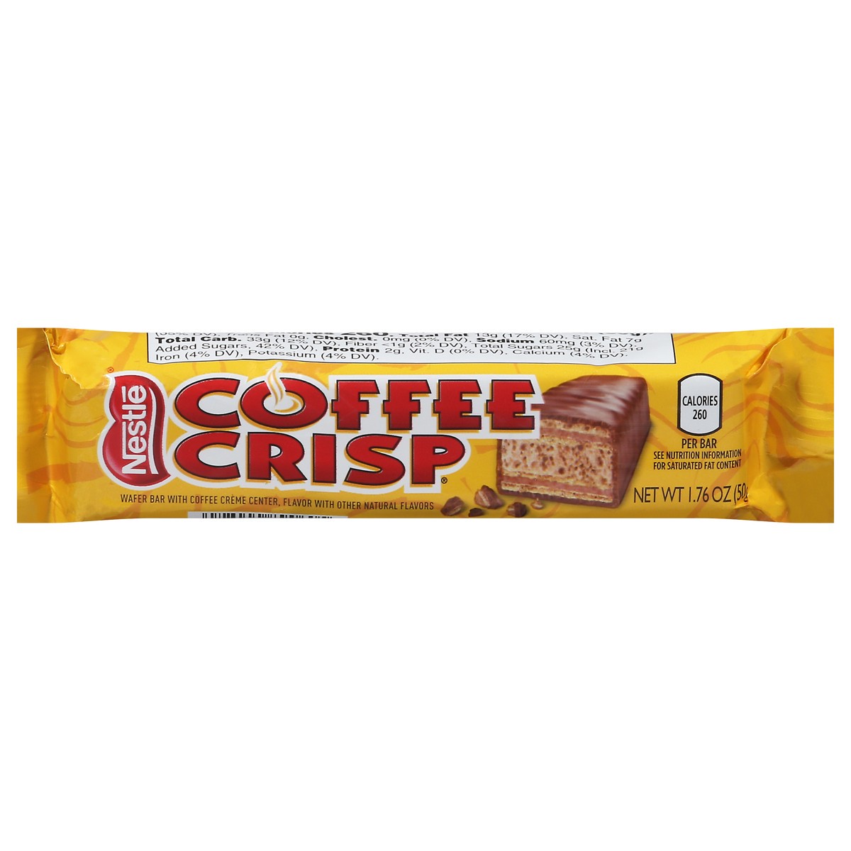 slide 1 of 9, Coffee Crisp Wafer Bar 1.76 oz, 1.76 oz