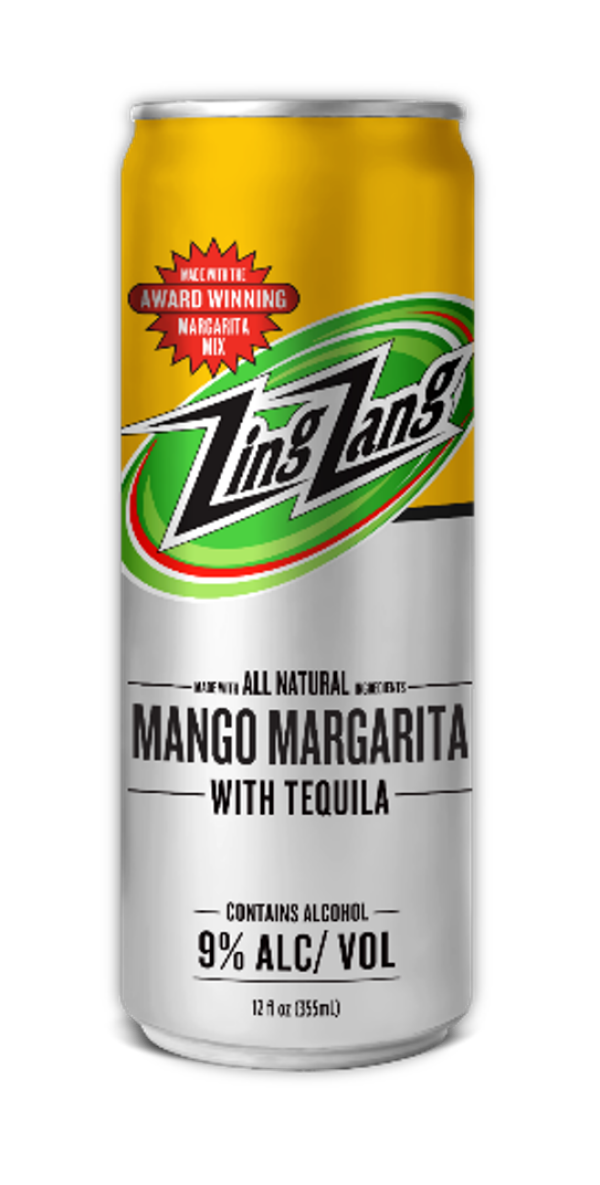 Zing Zang Mango Margarita Cocktail 4 ct; 12 oz Shipt
