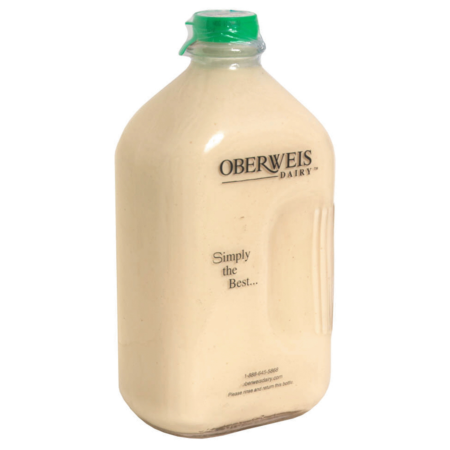 slide 1 of 1, Oberweis Eggnog 1 ea, 1 ct