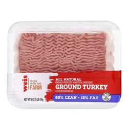 Weis Fresh From The Farm Fresh Ground Turkey