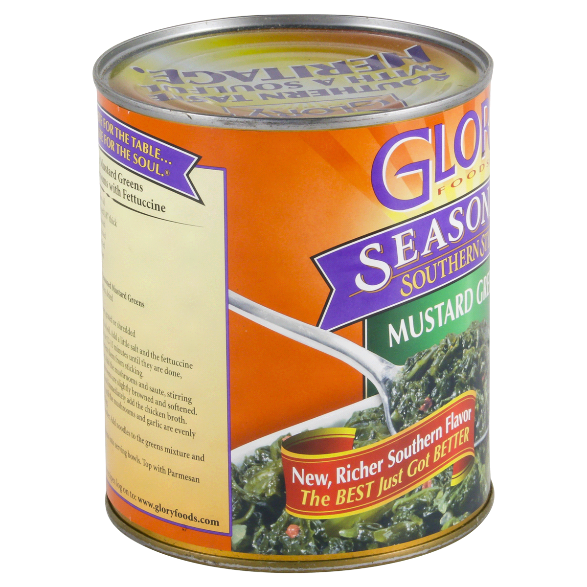 slide 2 of 5, Glory Foods Seasoned Southern Style Mustard Greens 27 oz, 27 oz