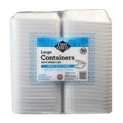 First Street Large 1 Compartment Containers