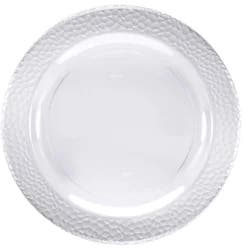 Creative Converting Clear Pebble Banquet Plate, 10 ct.