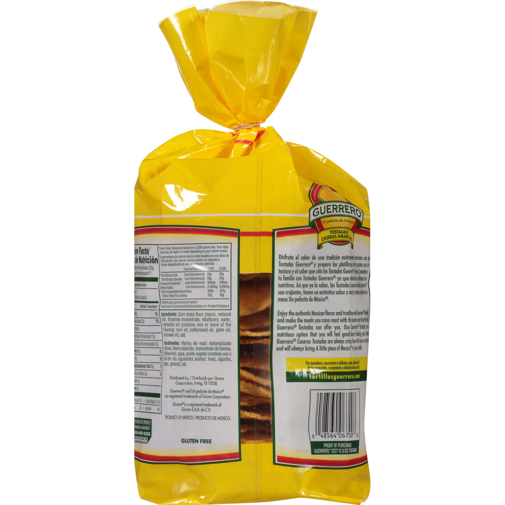 slide 3 of 6, Guerrero Tostadas Caseras Amarilas, 22 ct