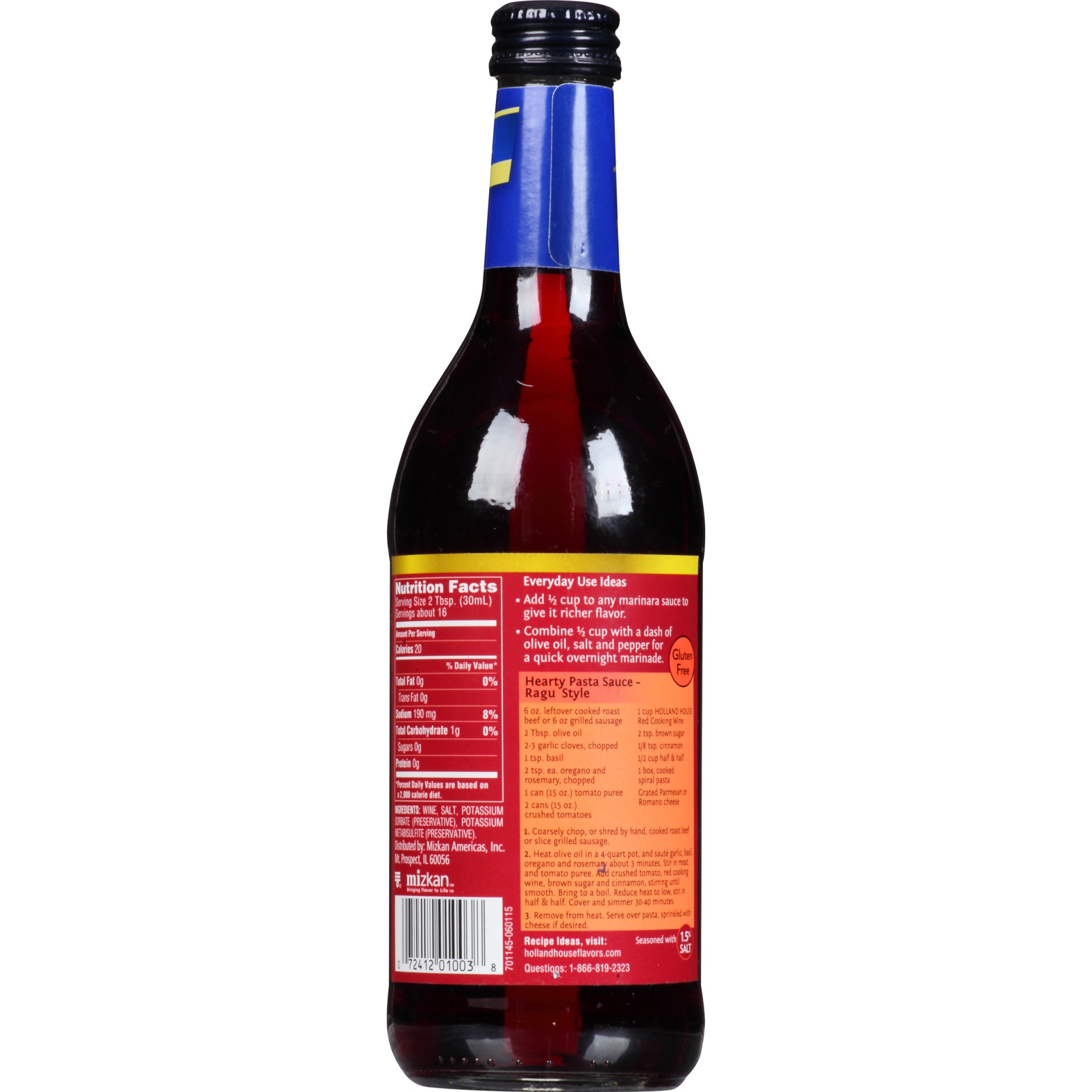 slide 4 of 6, Holland House Red Cooking Wine 16 fl oz, 16 fl oz