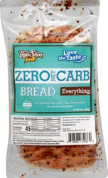 ThinSlim Foods Zero Carb Everything Bread 14 oz