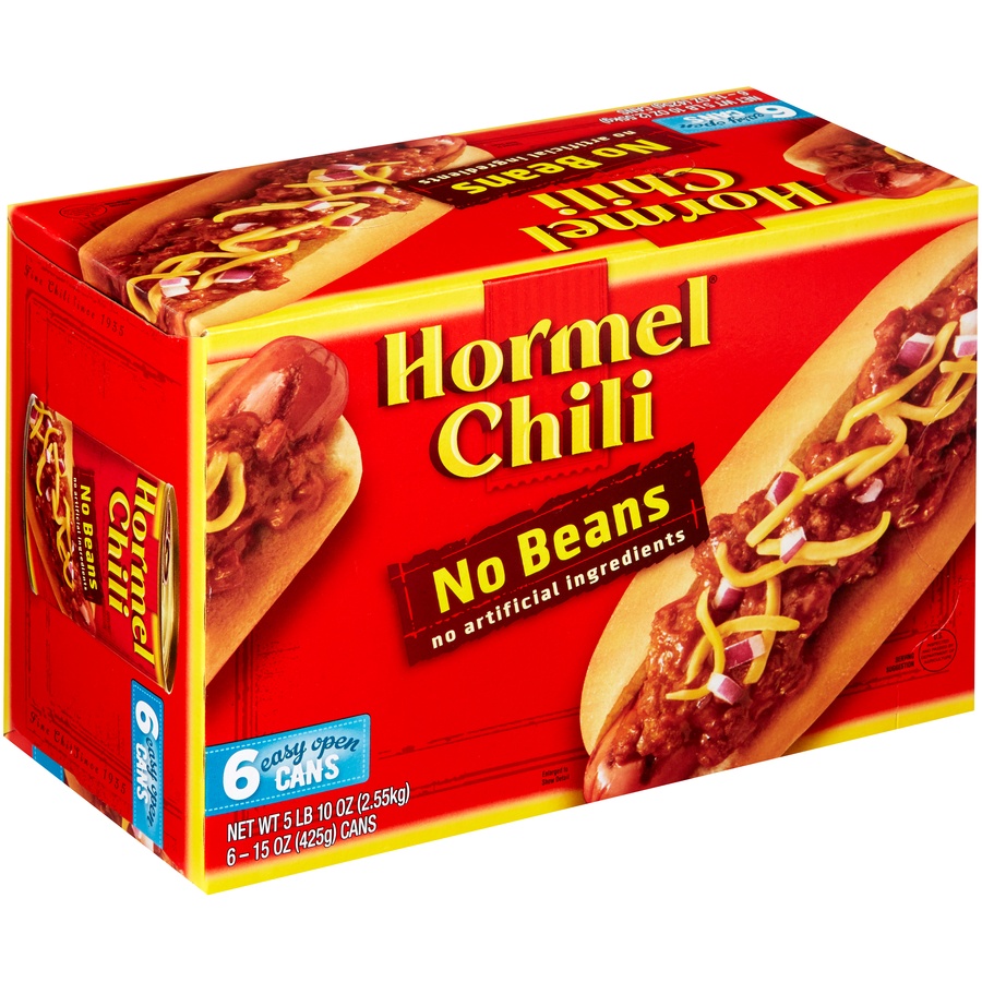 slide 4 of 6, Hormel Chili No Beans, 6 ct