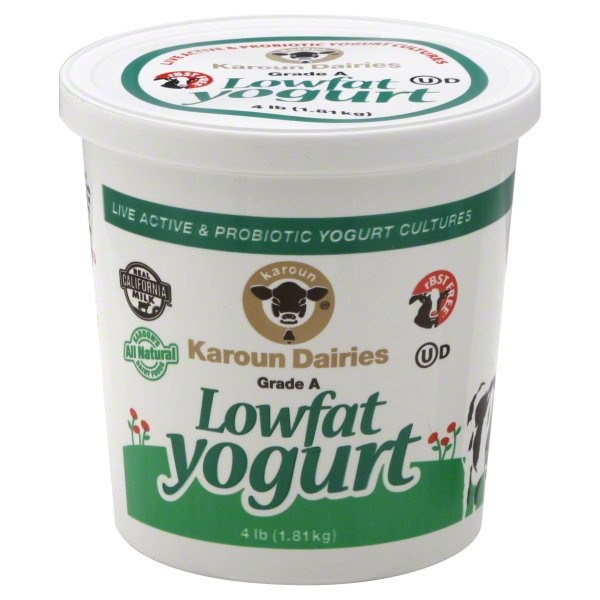 slide 1 of 1, Karoun Low Fat Yogurt, 64 oz