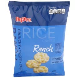 Hy-vee Ranch Rice Crisps