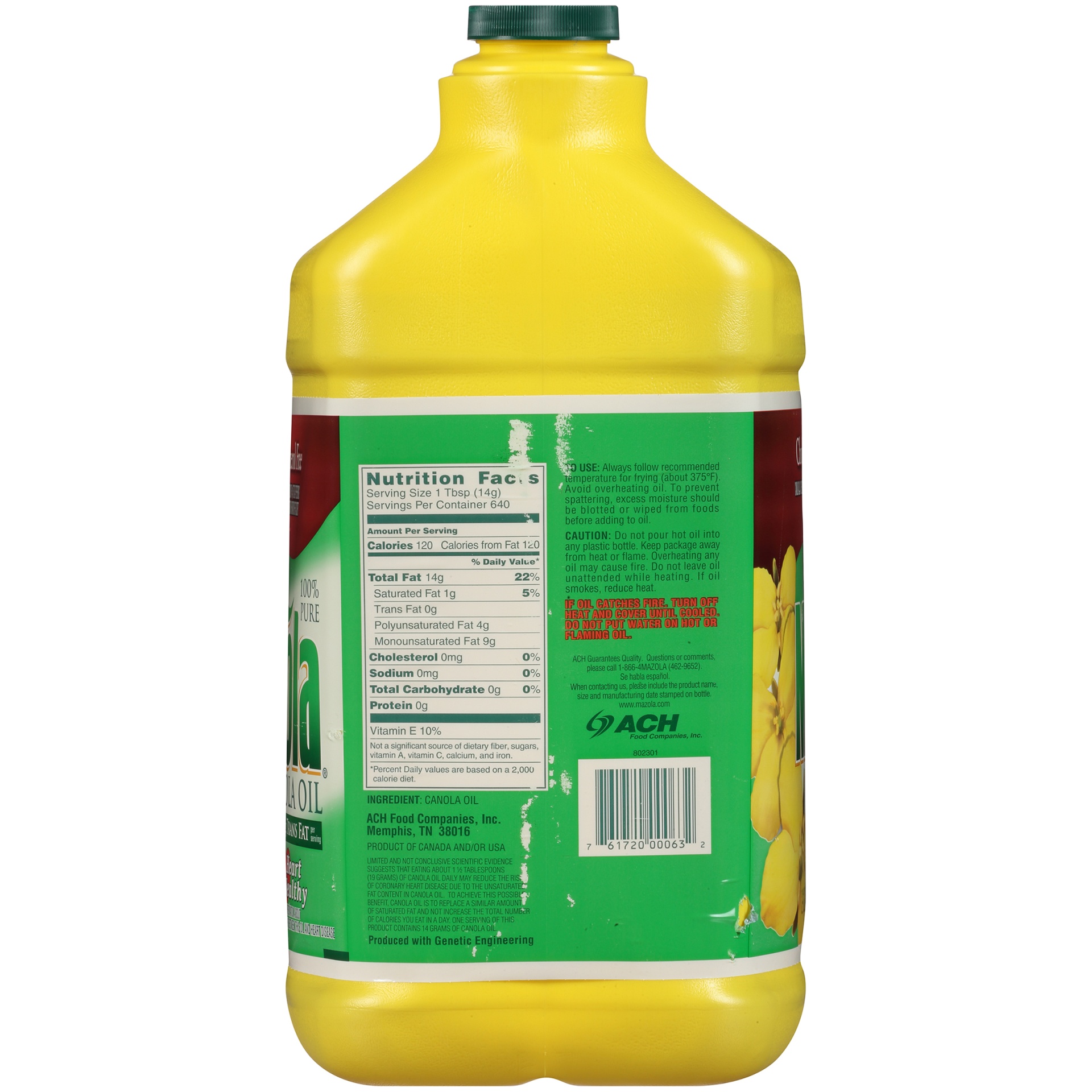 slide 6 of 8, Mazola Canola Oil, 2.5 gal