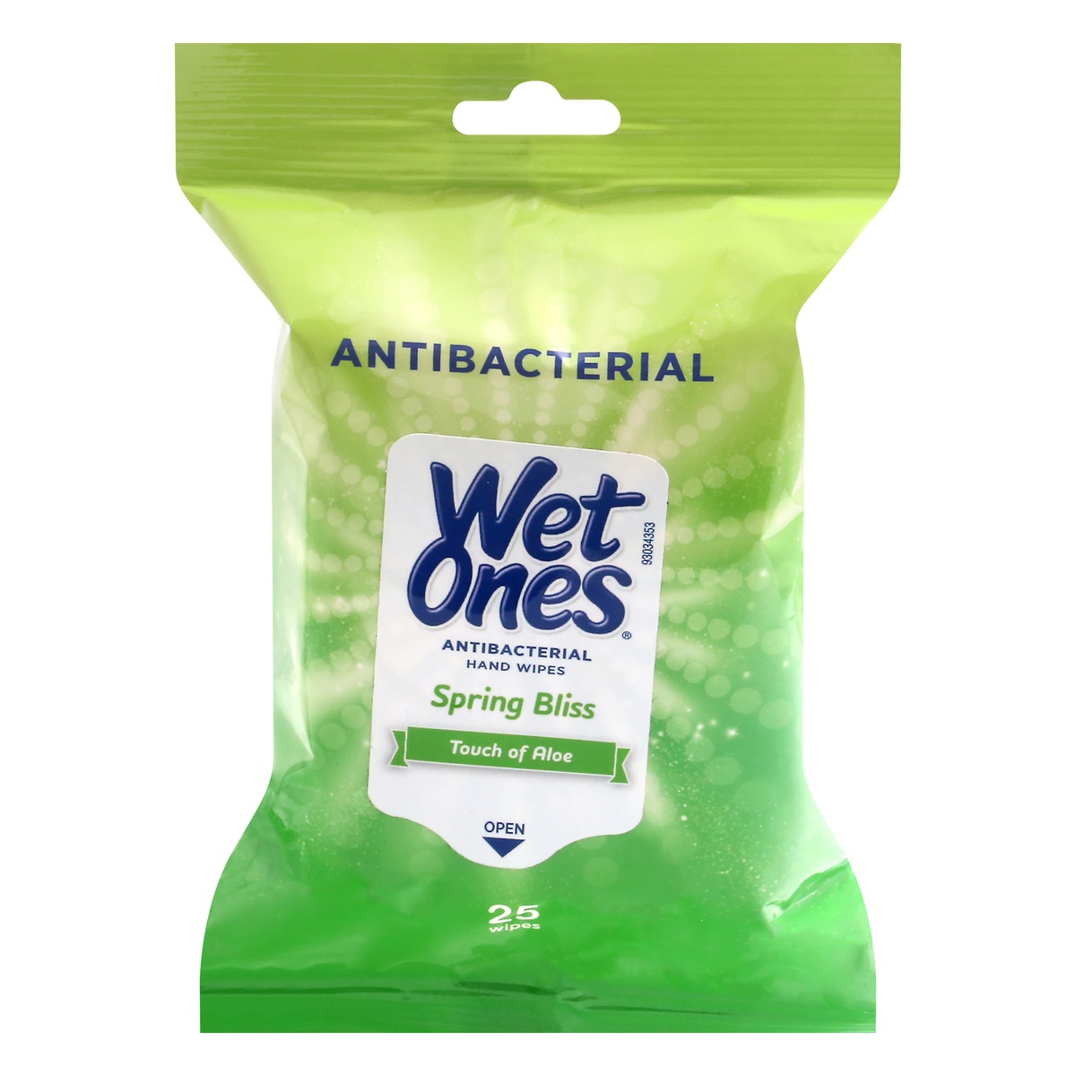 slide 1 of 1, Wet Ones Antibacterial Hand Wipes, Spring Bliss, 25 ct