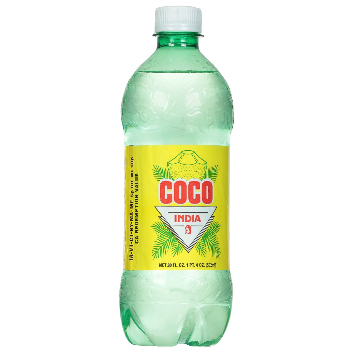 slide 8 of 9, India Coco Soda 20 fl oz, 20 fl oz