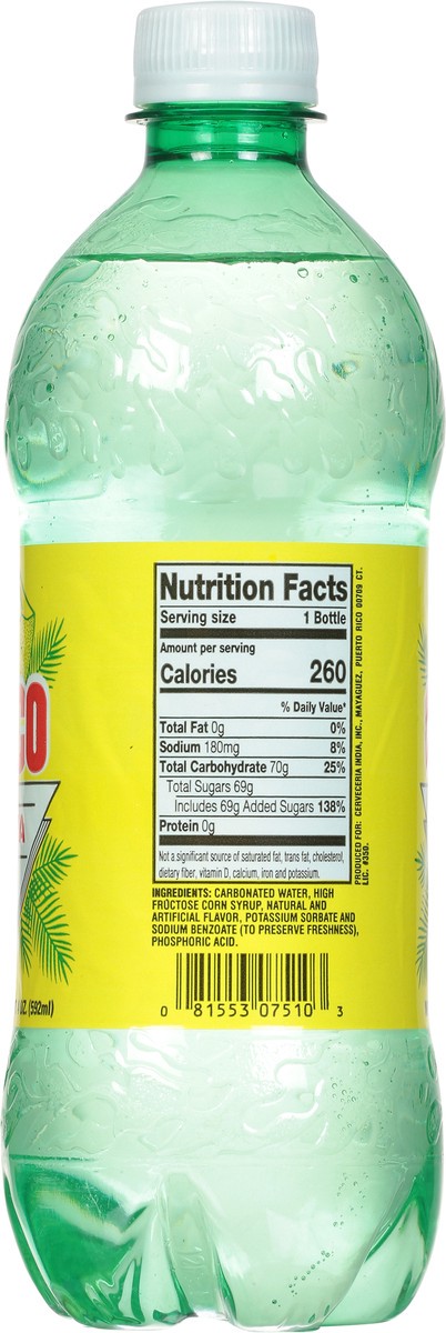 slide 3 of 9, India Coco Soda 20 fl oz, 20 fl oz
