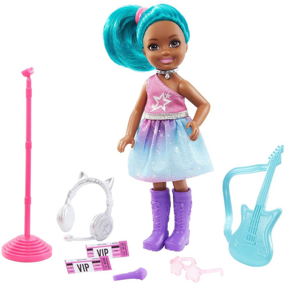 slide 6 of 6, Barbie ​Barbie Chelsea Can Be Rockstar Doll Playset, 1 ct