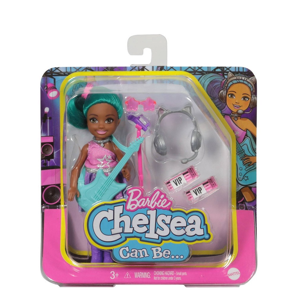 slide 4 of 6, Barbie ​Barbie Chelsea Can Be Rockstar Doll Playset, 1 ct