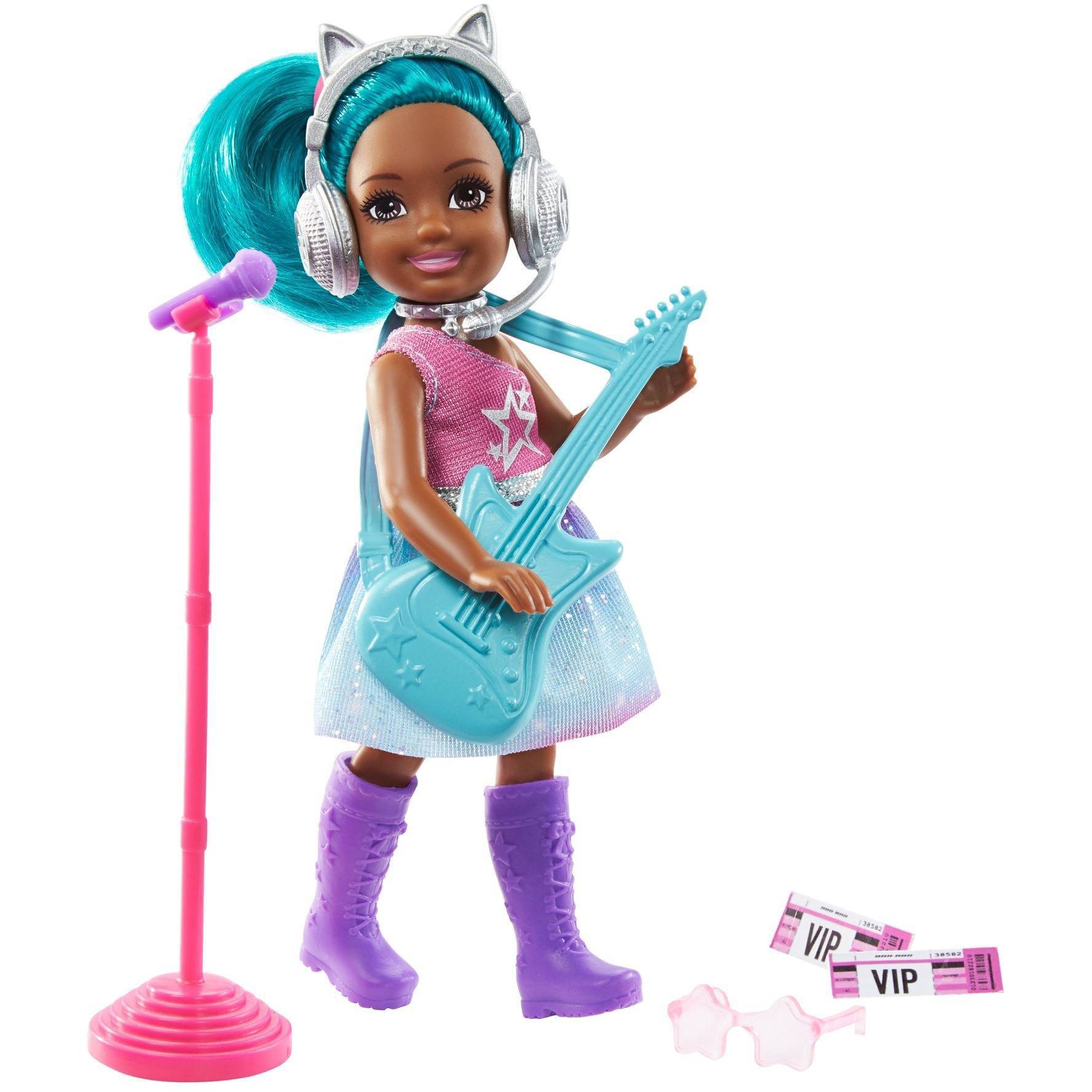 slide 1 of 6, Barbie ​Barbie Chelsea Can Be Rockstar Doll Playset, 1 ct