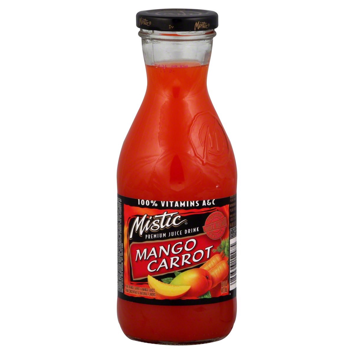 slide 1 of 4, Mistic Mango Carrot Juice - 16 fl oz, 16 fl oz