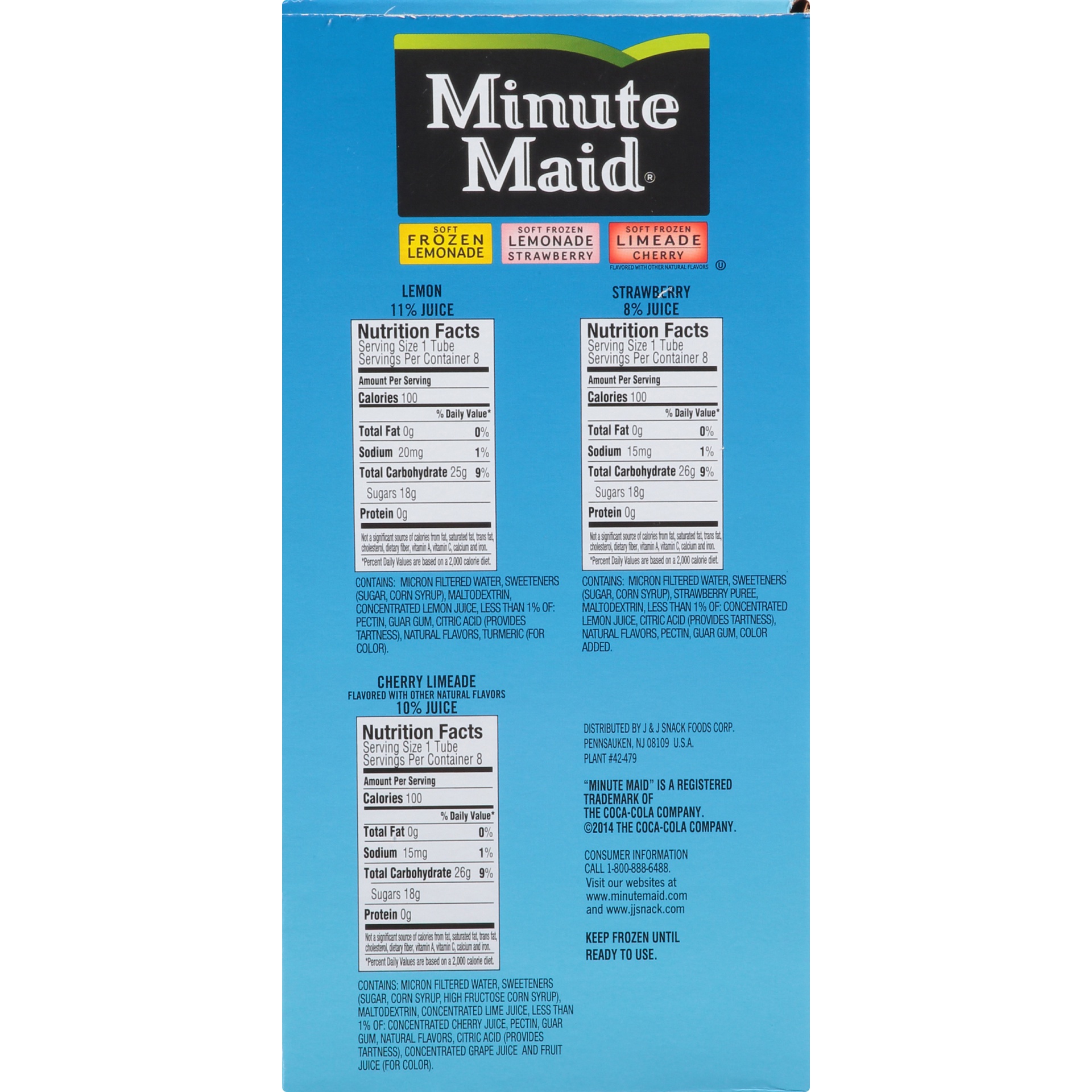 slide 4 of 8, Minute Maid Frozen Lemonade, 24 ct