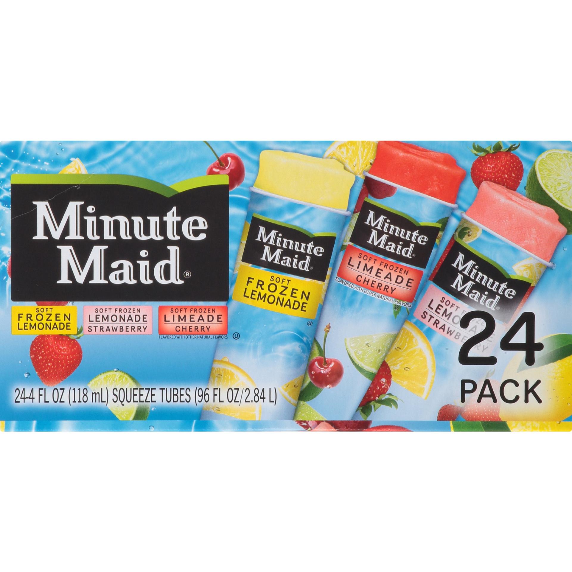 slide 7 of 8, Minute Maid Frozen Lemonade, 24 ct