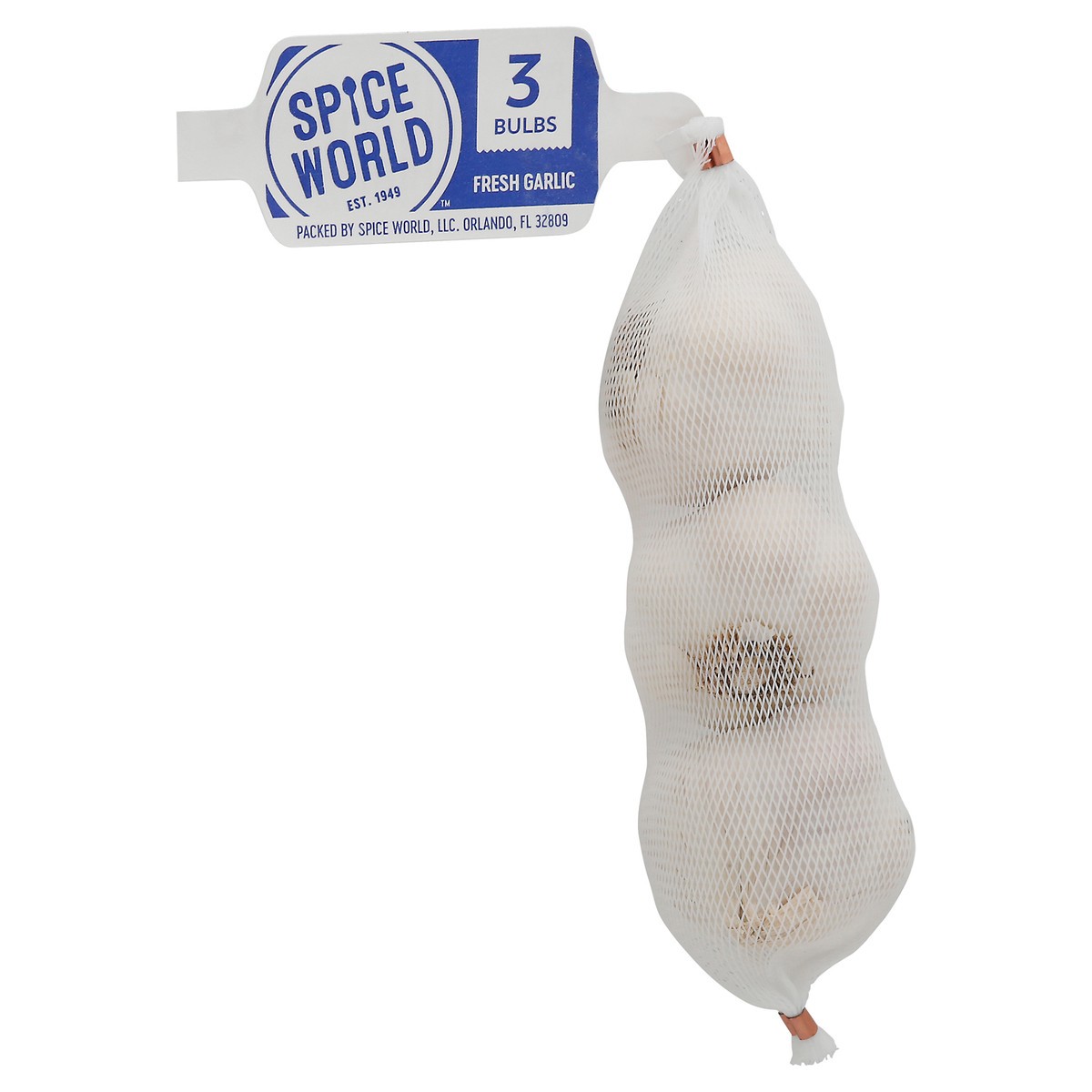 slide 2 of 9, Spice World Fresh Whole Garlic - 3ct Bag, 2 oz