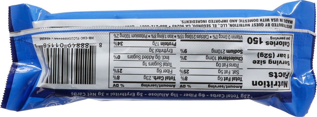 slide 3 of 13, Quest Crispy Cookies & Cream Flavor Hero Protein Bar 1.83 oz, 1.83 oz