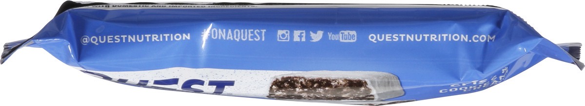 slide 12 of 13, Quest Crispy Cookies & Cream Flavor Hero Protein Bar 1.83 oz, 1.83 oz