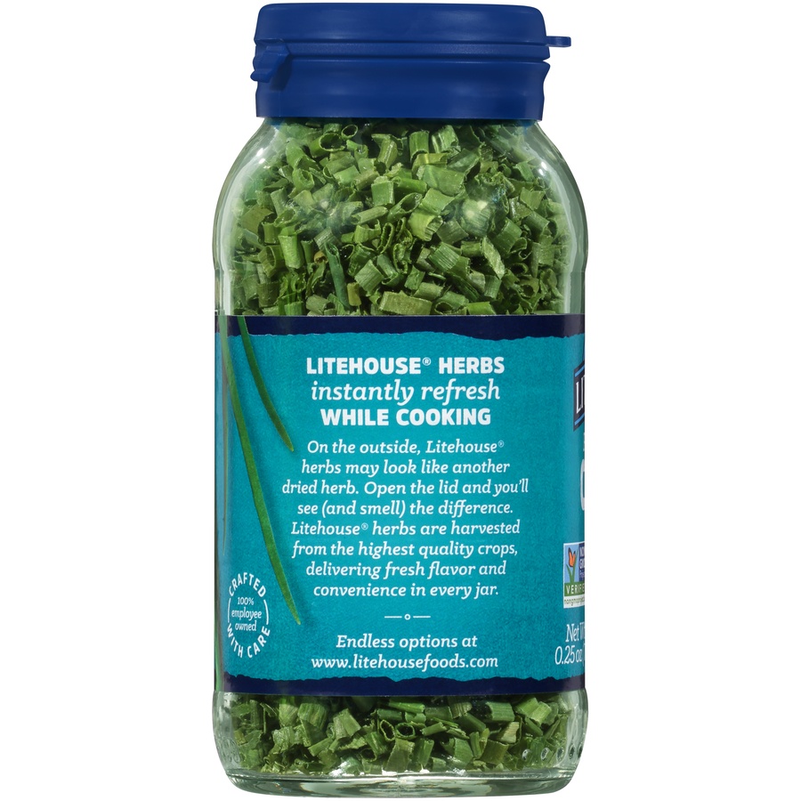 slide 3 of 8, Litehouse Freeze Dried Chives, 0.25 oz