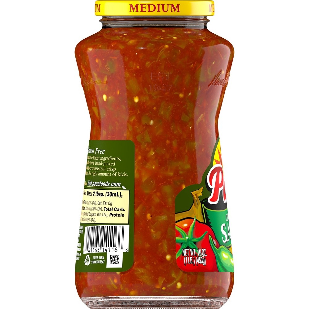 slide 5 of 5, Pace Chunky Medium Salsa, 16.000 oz