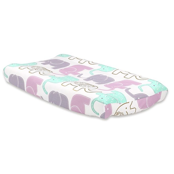 slide 1 of 1, The Peanutshell The Peanut Shell Little Peanut Changing Pad Cover - Lilac, 1 ct