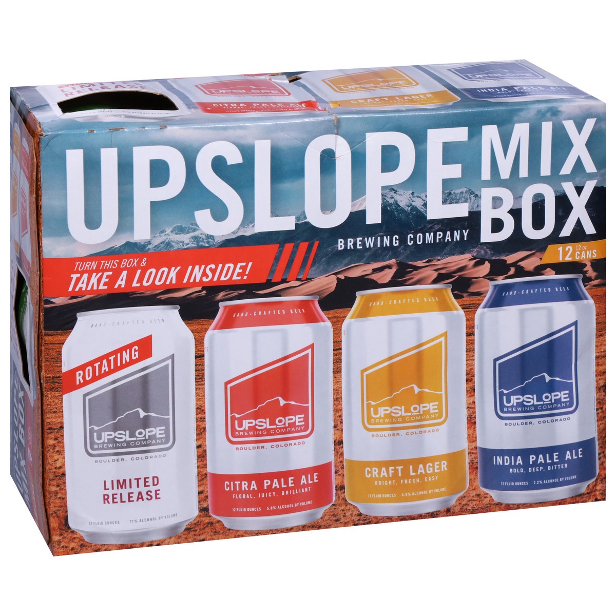 slide 2 of 9, Upslope Brewing Company Assorted Beer Mix Box 12 - 12 oz Cans, 12 ct; 12 oz