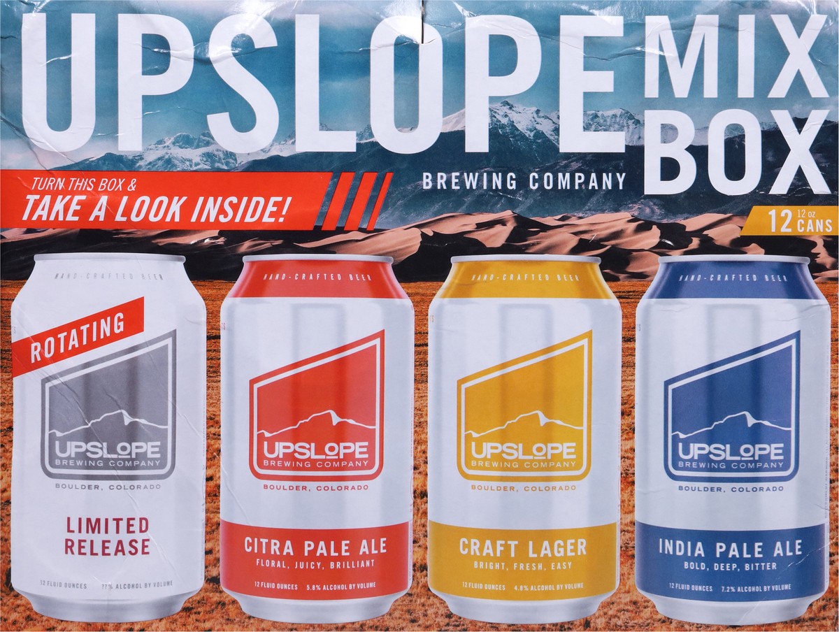 slide 5 of 9, Upslope Brewing Company Assorted Beer Mix Box 12 - 12 oz Cans, 12 ct; 12 oz