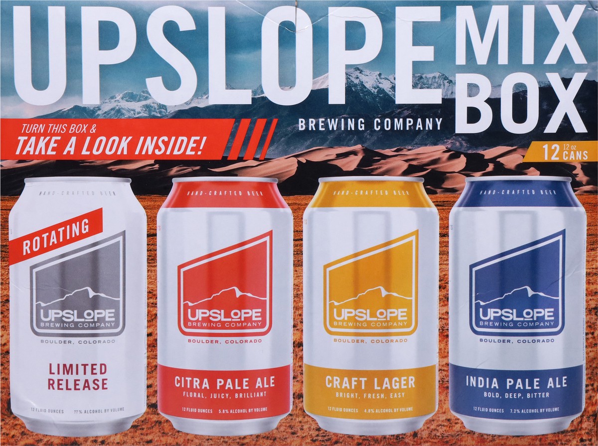 slide 6 of 9, Upslope Brewing Company Assorted Beer Mix Box 12 - 12 oz Cans, 12 ct; 12 oz