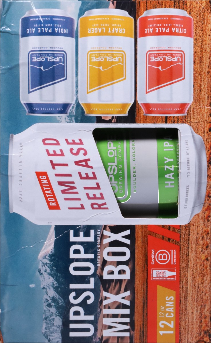 slide 7 of 9, Upslope Brewing Company Assorted Beer Mix Box 12 - 12 oz Cans, 12 ct; 12 oz