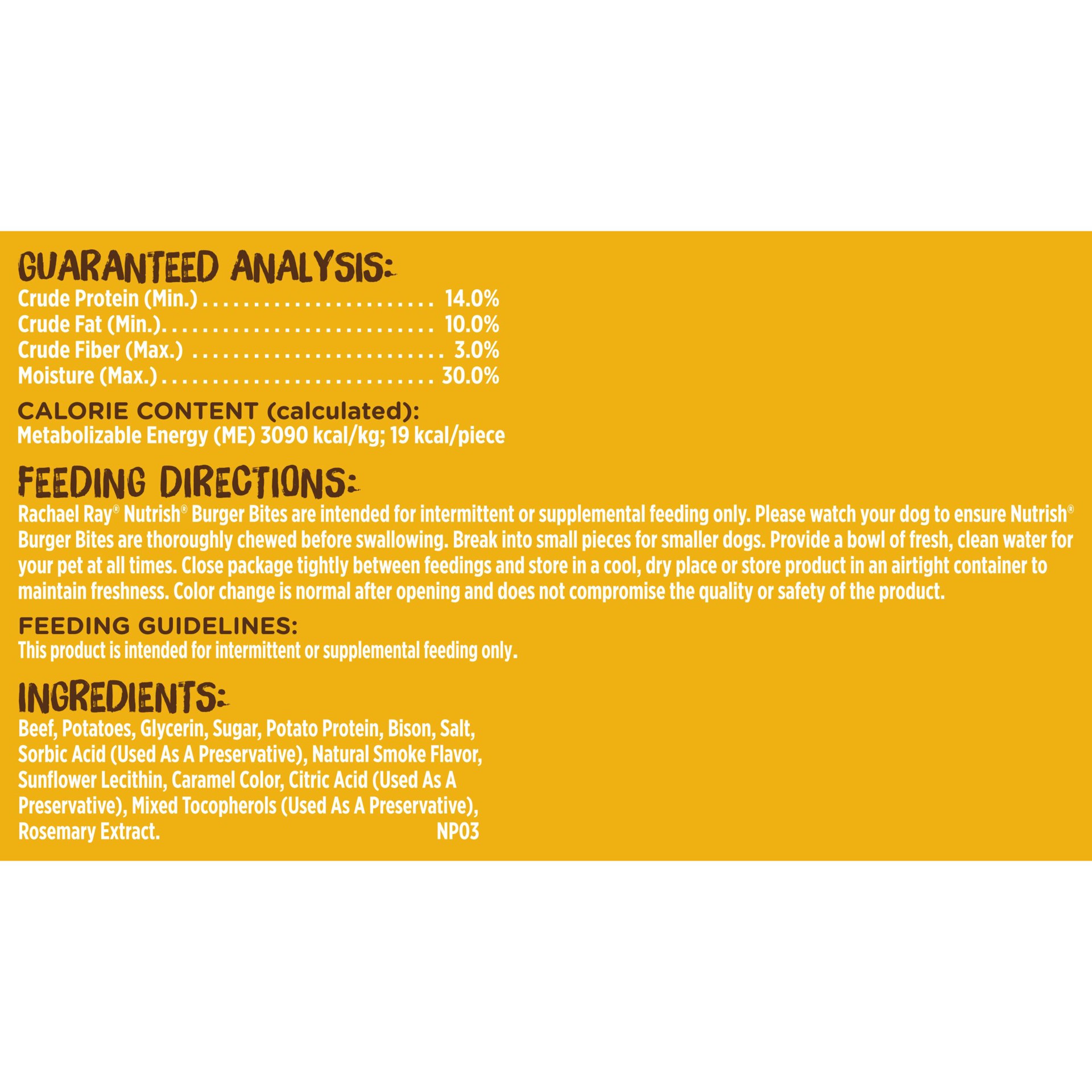 slide 8 of 9, Rachael Ray Nutrish Dog Treat, Beef, 5 oz