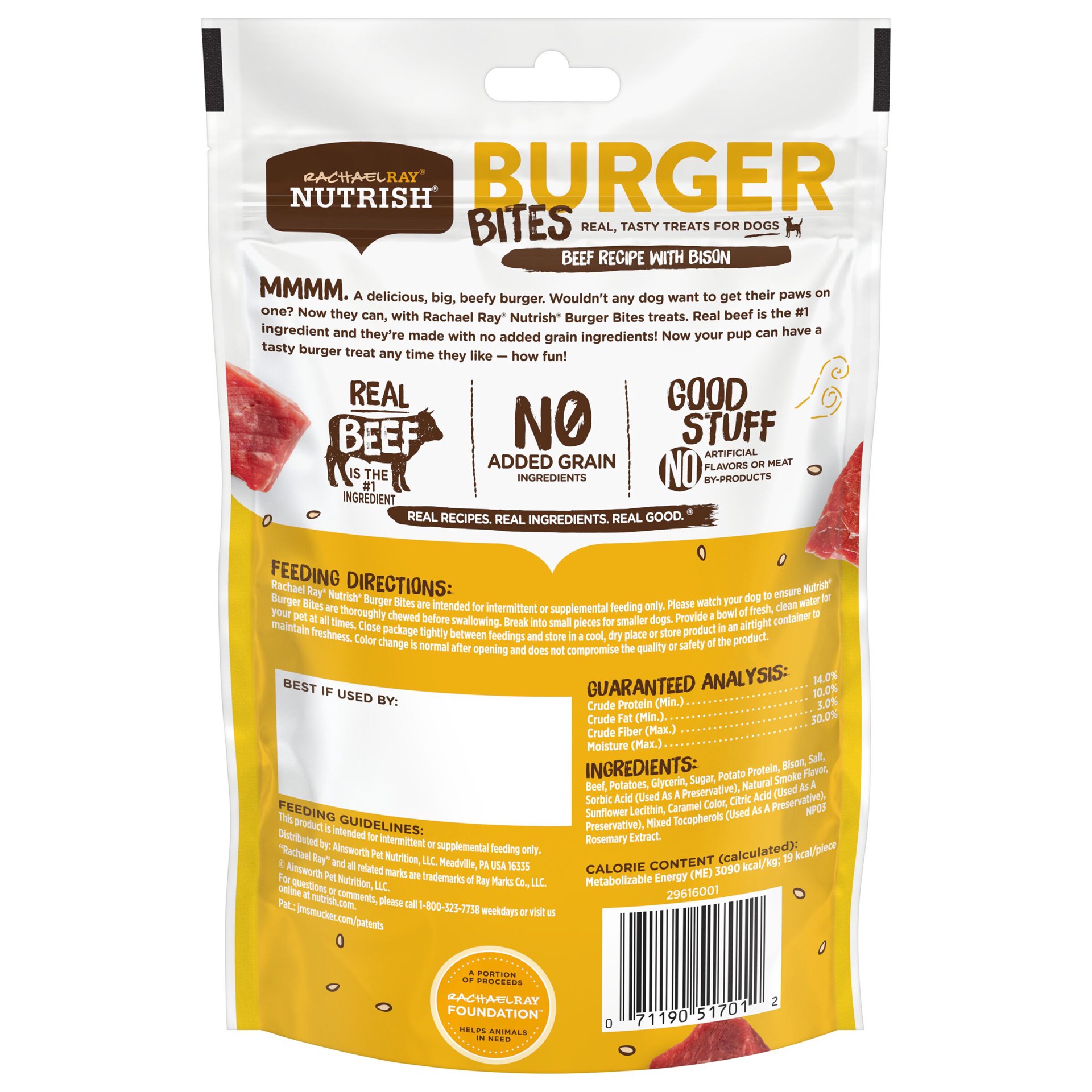 slide 7 of 9, Rachael Ray Nutrish Dog Treat, Beef, 5 oz