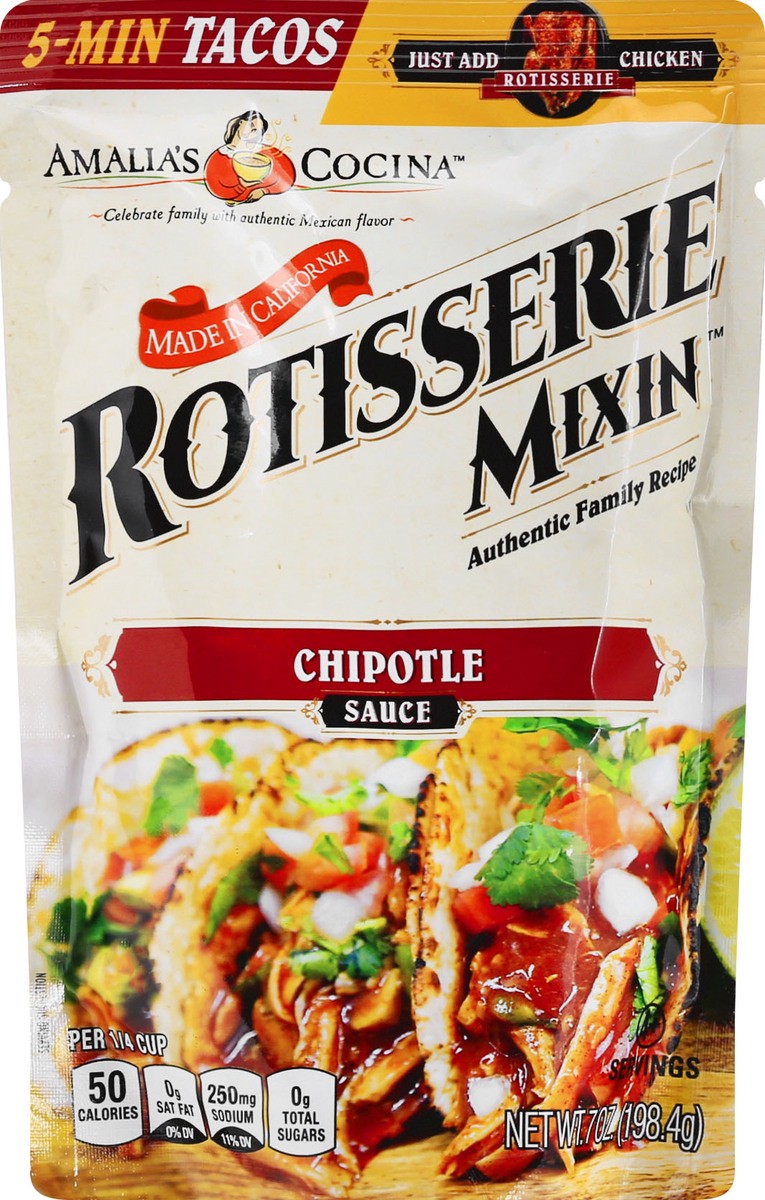 slide 9 of 13, Rotisserie Mixin Chipotle Sauce 7 oz, 7 oz