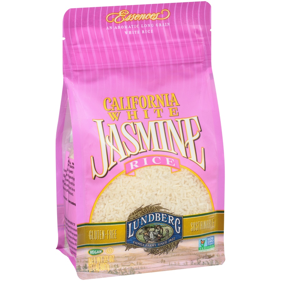 slide 4 of 8, Lundberg Family Farms California White Jasmine Gourmet Rice 32 oz, 32 oz