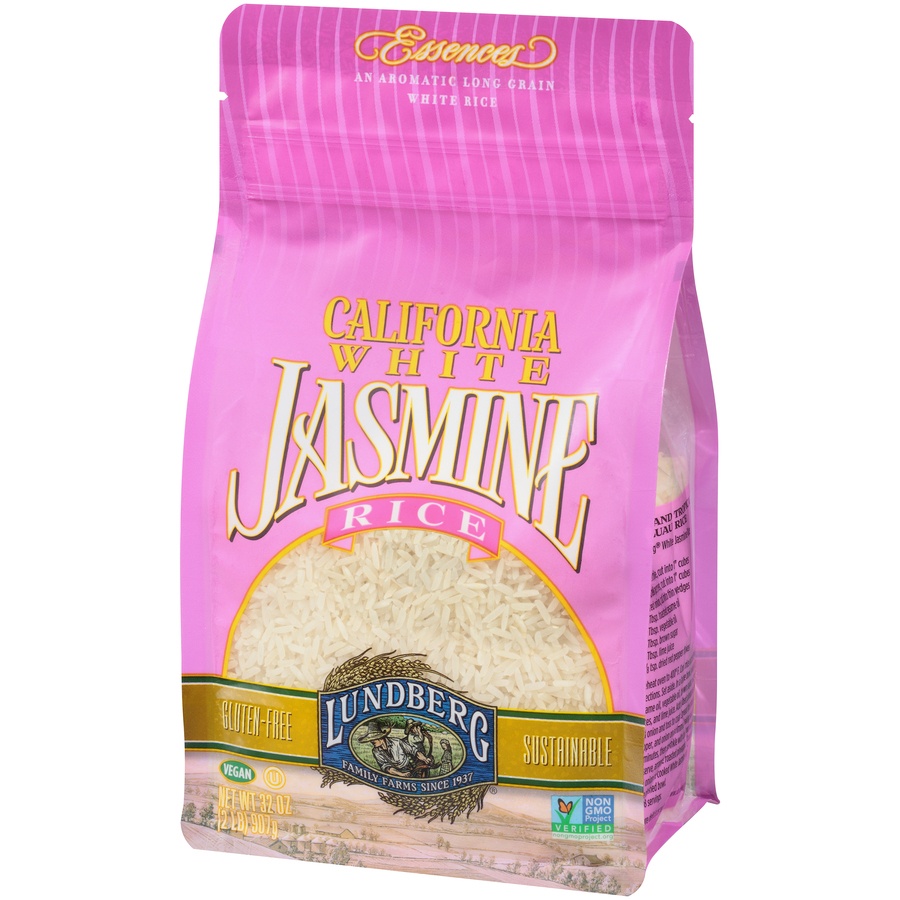 slide 5 of 8, Lundberg Family Farms California White Jasmine Gourmet Rice 32 oz, 32 oz