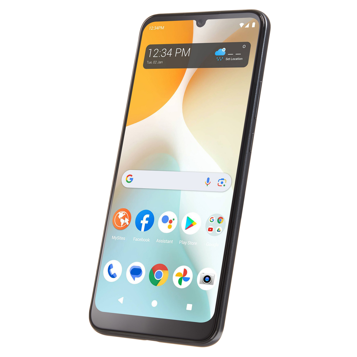 slide 6 of 8, Simple Mobile Blu View 5 Pro, 64GB, Black - Prepaid Smartphone [Locked to Simple Mobile], 1 ct