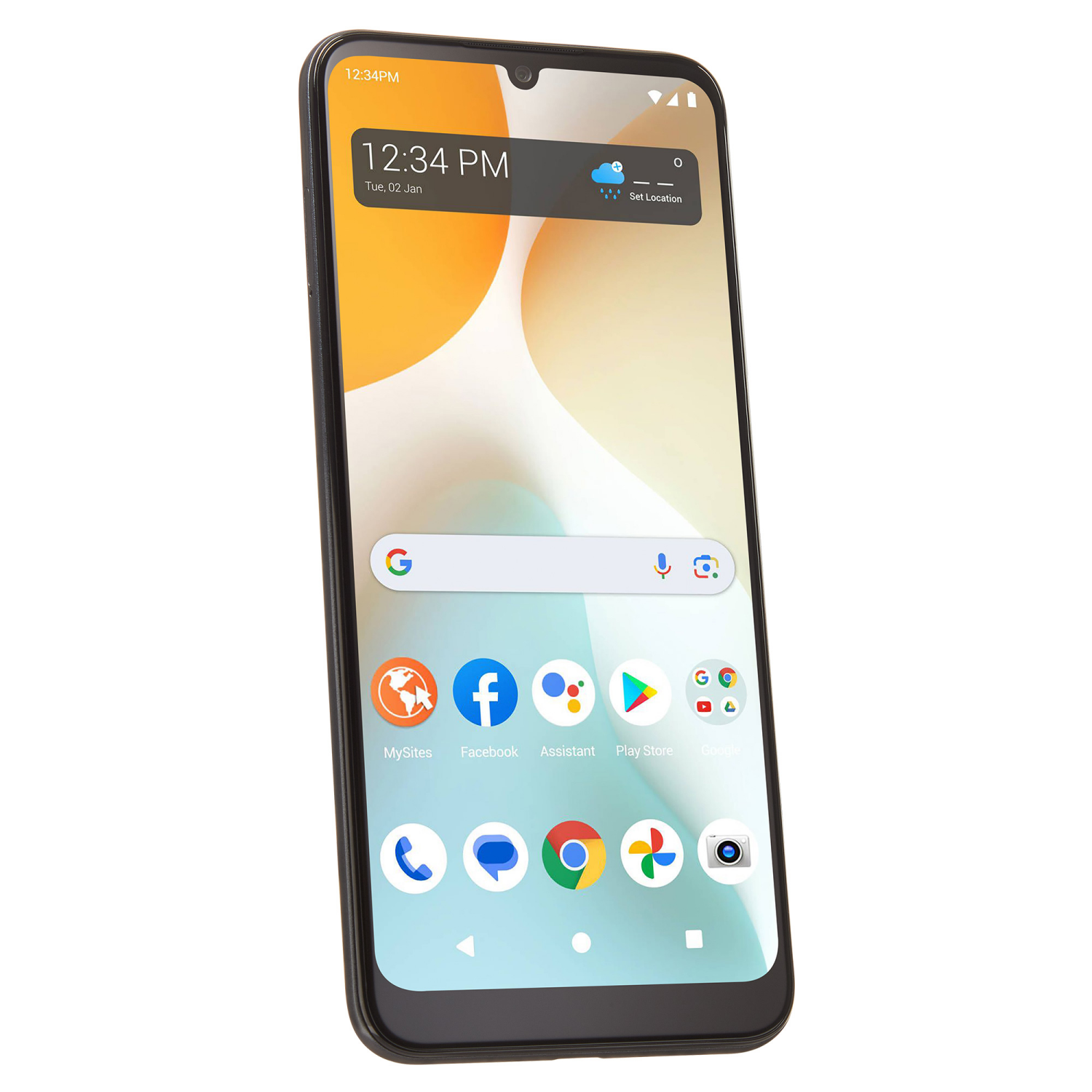 slide 7 of 8, Simple Mobile Blu View 5 Pro, 64GB, Black - Prepaid Smartphone [Locked to Simple Mobile], 1 ct