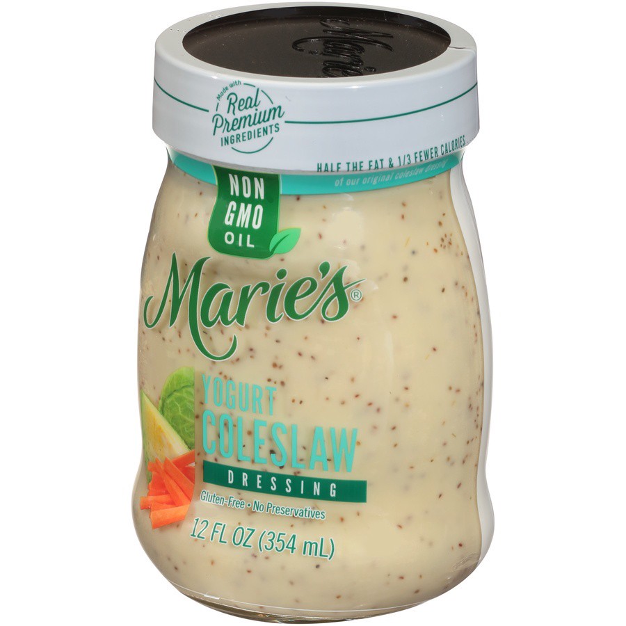 slide 5 of 8, Marie's Yogurt Coleslaw Dressing, 12 oz