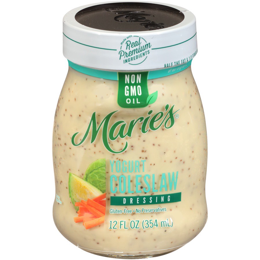 slide 1 of 8, Marie's Yogurt Coleslaw Dressing, 12 oz