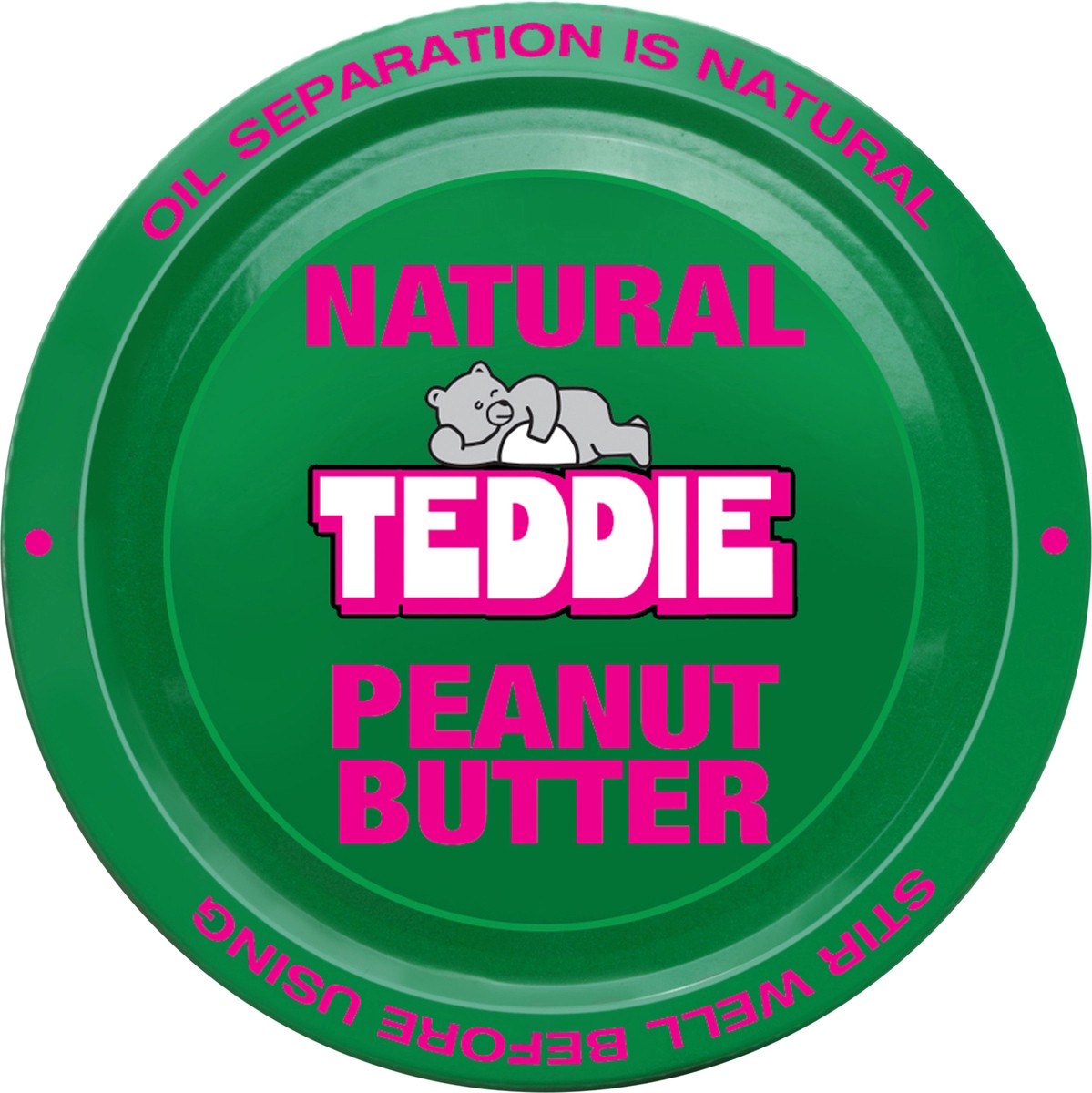 slide 11 of 11, Teddie Natural Super Chunky Peanut Butter, 16 oz