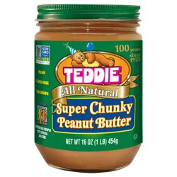 Teddie Natural Super Chunky Peanut Butter
