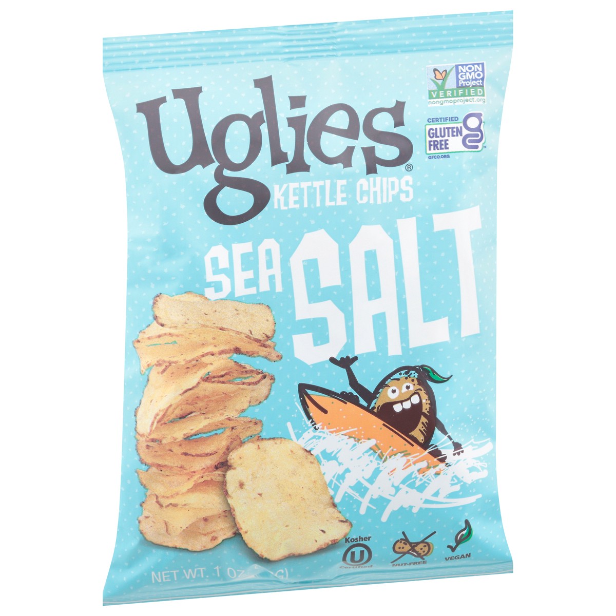 slide 5 of 12, Uglies Ugls Potato Chip Sea Salt, 1 oz