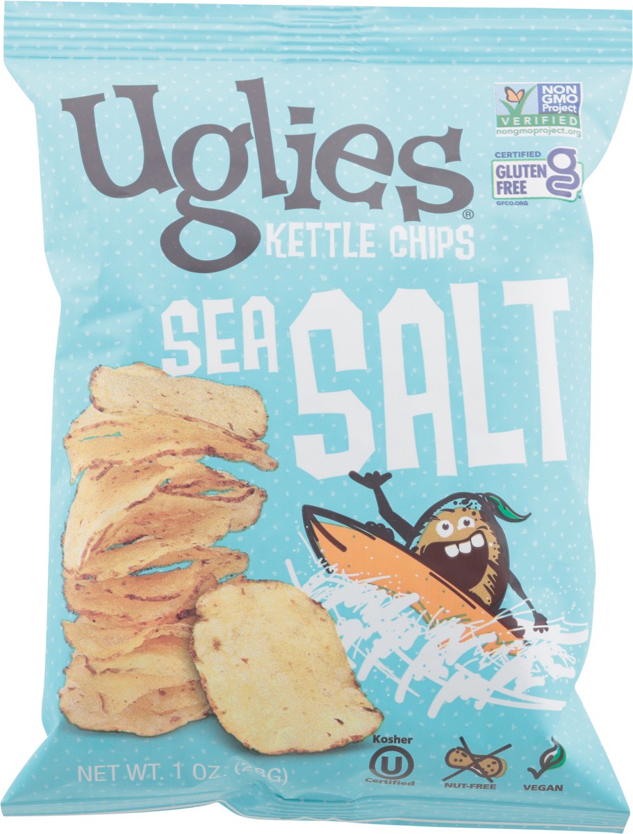 slide 9 of 12, Uglies Ugls Potato Chip Sea Salt, 1 oz
