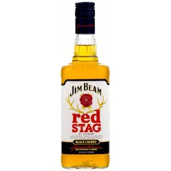 Jim Beam Red Stag Black Cherry Bourbon Whiskey Bottle