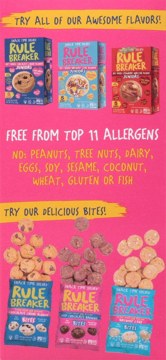 slide 7 of 9, Rule Breaker Soft Bake Chocolate Brownie Juniors, 5 ct / 0.9 oz